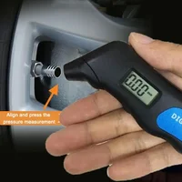 Handheld Digital Car Tire Air Pressure Monitor LCD Display Manometer Barometers Tester Universal For Car Truck Motorcycle Bike - Image 6