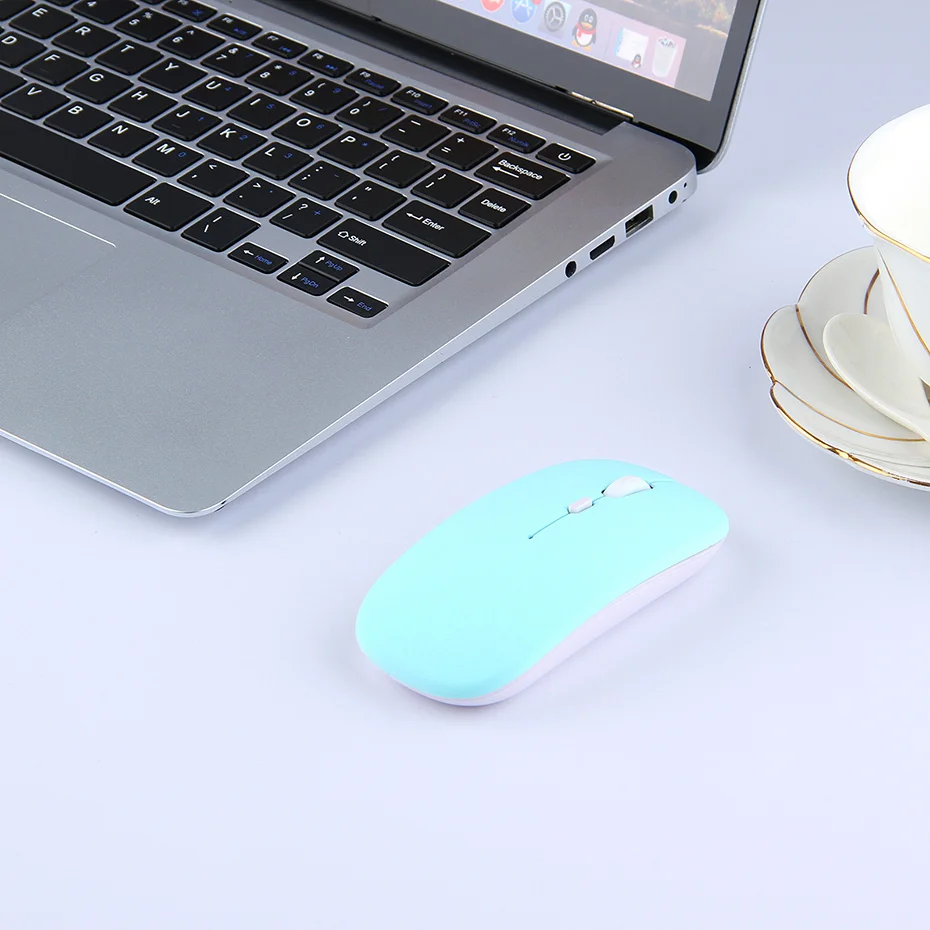 Silent wireless rechargeable mouse