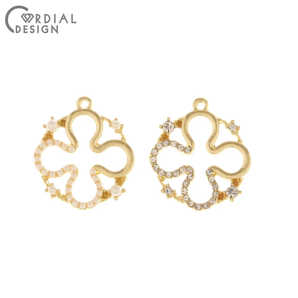 

Cordial Design 100Pcs 21*23MM ювелирные аксессуары/Стразы шармы/круглая форма/имитация жемчуга/ручная работа/Подвеска/Сделай сам