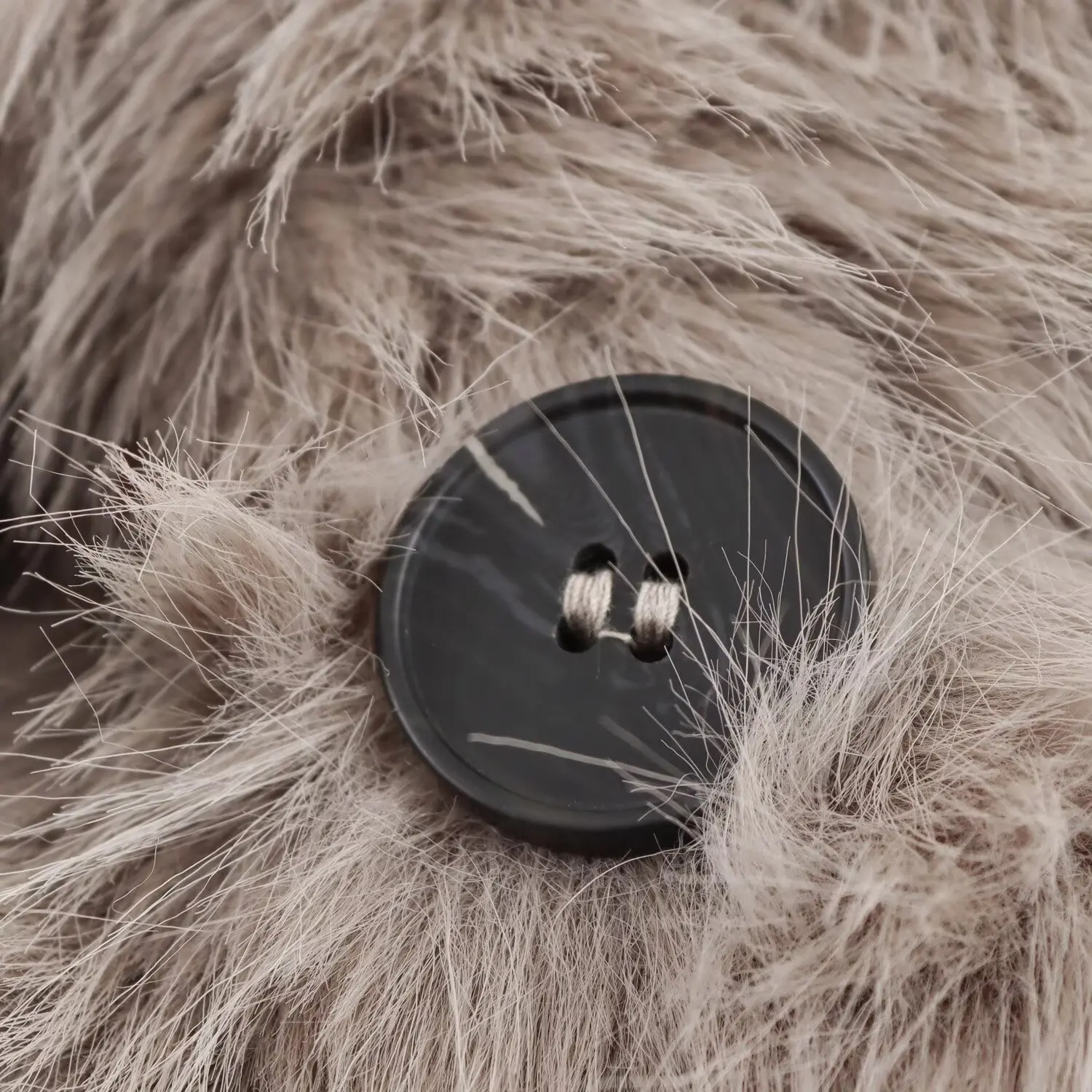 Women's Long Faux Fur Coat Female Long Sleeve Turn-Down Collar Hip Hop Style Elegant Street Fashion Autumn Winter Furry Outerwea