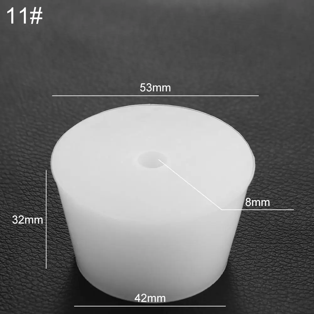 Acid Alkali Resistant Silicone Water Pipe Conical Fermenter Cover Silicone Plug Test Tube Bottle Stopper