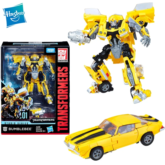 Figurine Hasbro Transformers Movie Deluxe Bumblebee – 2007, Autobot Camaro, Notice Incluse