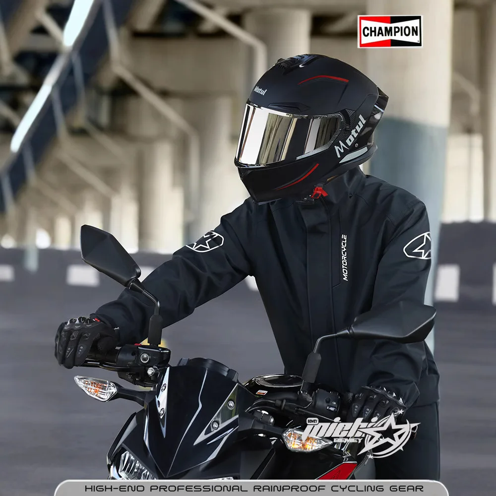 Motorcycle Raincoat Raincoat and Rainpants Suit for Motorcycle Riding