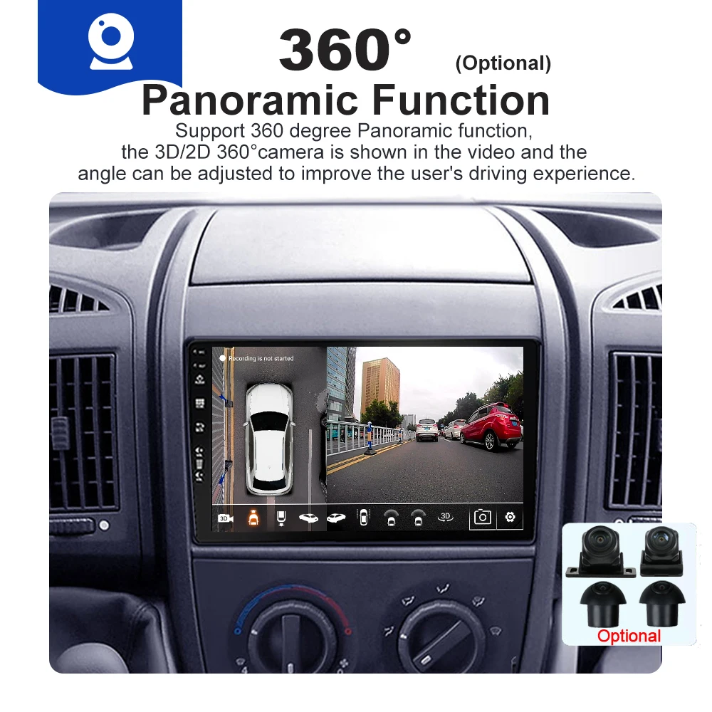 Per Fiat Ducato 3 Peugeot Boxer 2 Citroen Jumper 2 2006-2022 autoradio  lettore Video multimediale navigazione stereo GPS Android 12 - AliExpress