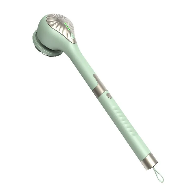 Household Electric Rotating Bath Brush Massage Foot Grinder Multifunctional Long Handle Back Rubbing Exfoliating Shower