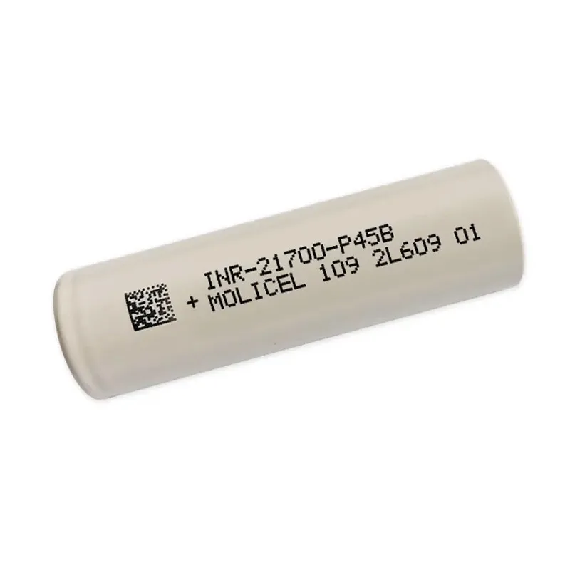 Molicel-bateria li Ion Recarregável Original para Brinquedos Lanterna P45b Inr 21700 4500mah Cdr 35a Max 45a 3.7v High-power - Image 4