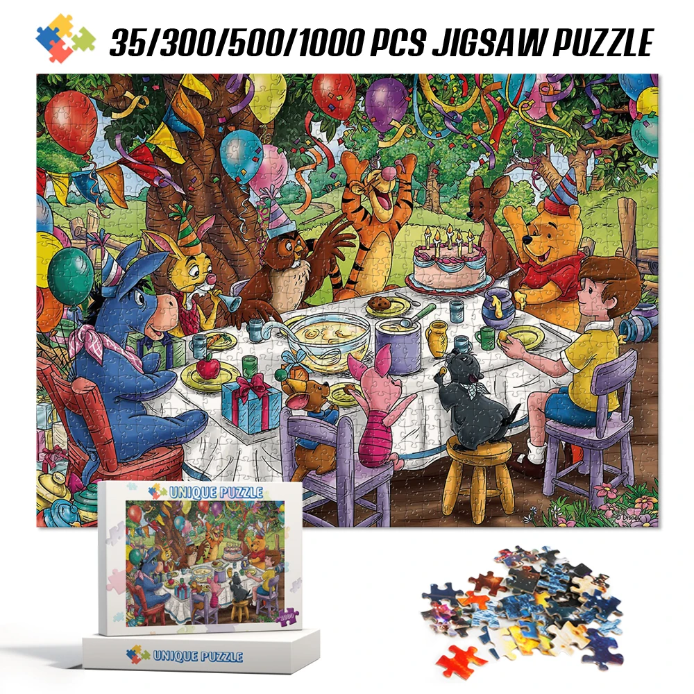 Disney Cartoon 1000 pezzi Jigsaw puzzle per adulti topolino Anime puzzle di  cartone giocattoli Tangram educativi