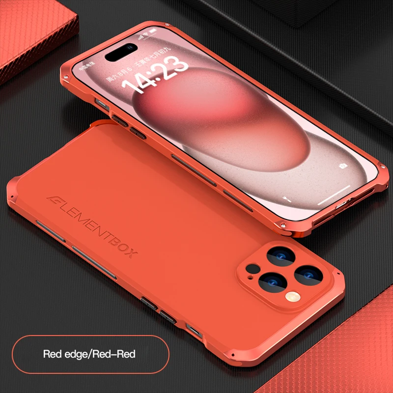 Premium PC+Alloy Metal Phone Case: Sleek and Durable Protection