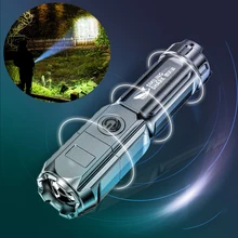 

Flashlight Strong Light Rechargeable Zoom Giant Bright Xenon Special Forces Home Outdoor Portable Led Night Luminous Flashlight