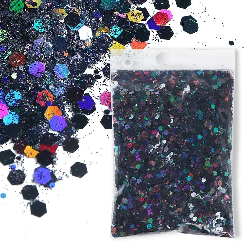 Holographic Iridescent Chunky Glitter Flakes