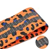 Green Leopard Print Fitness Resistance Bands Hip Lifting Set Bands Red Handy Accesorios Para Yoga Pilates Home Gym Equipment 6