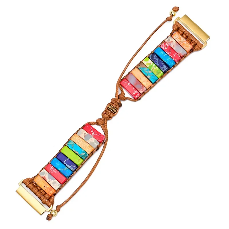 22mm 20mm Braided Nylon Strap for Samsung Galaxy Watch 6 5 4 Huawei Watch 3/4/GT4-3-2 Pro Bohemian Bracelet Amazfit GTR/GTS Band