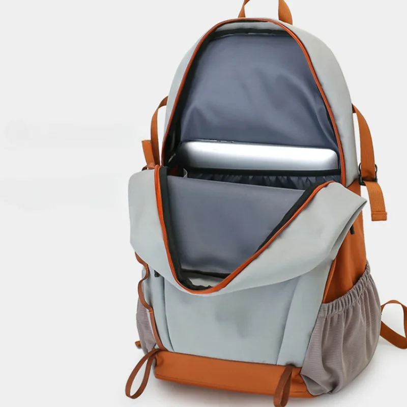 Waterproof & Stain-Resistant Large Hiking Backpack with Laptop Compartment-Durable Polyester, Adjustable Straps for Outdoor A