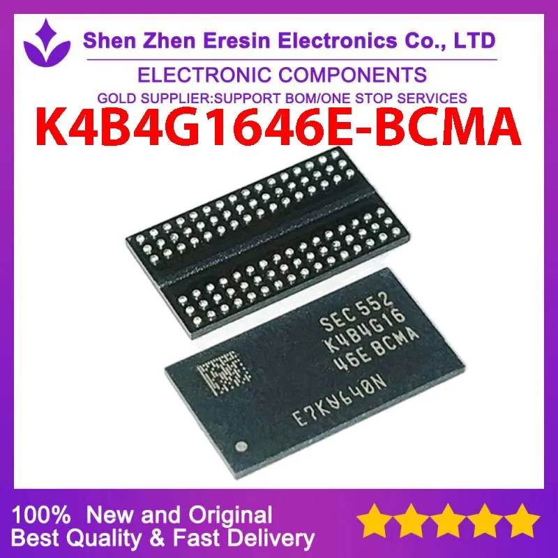 

Бесплатная доставка, 5 шт./лот K4B4G1646E-BCMA BGA96, новый и оригинальный