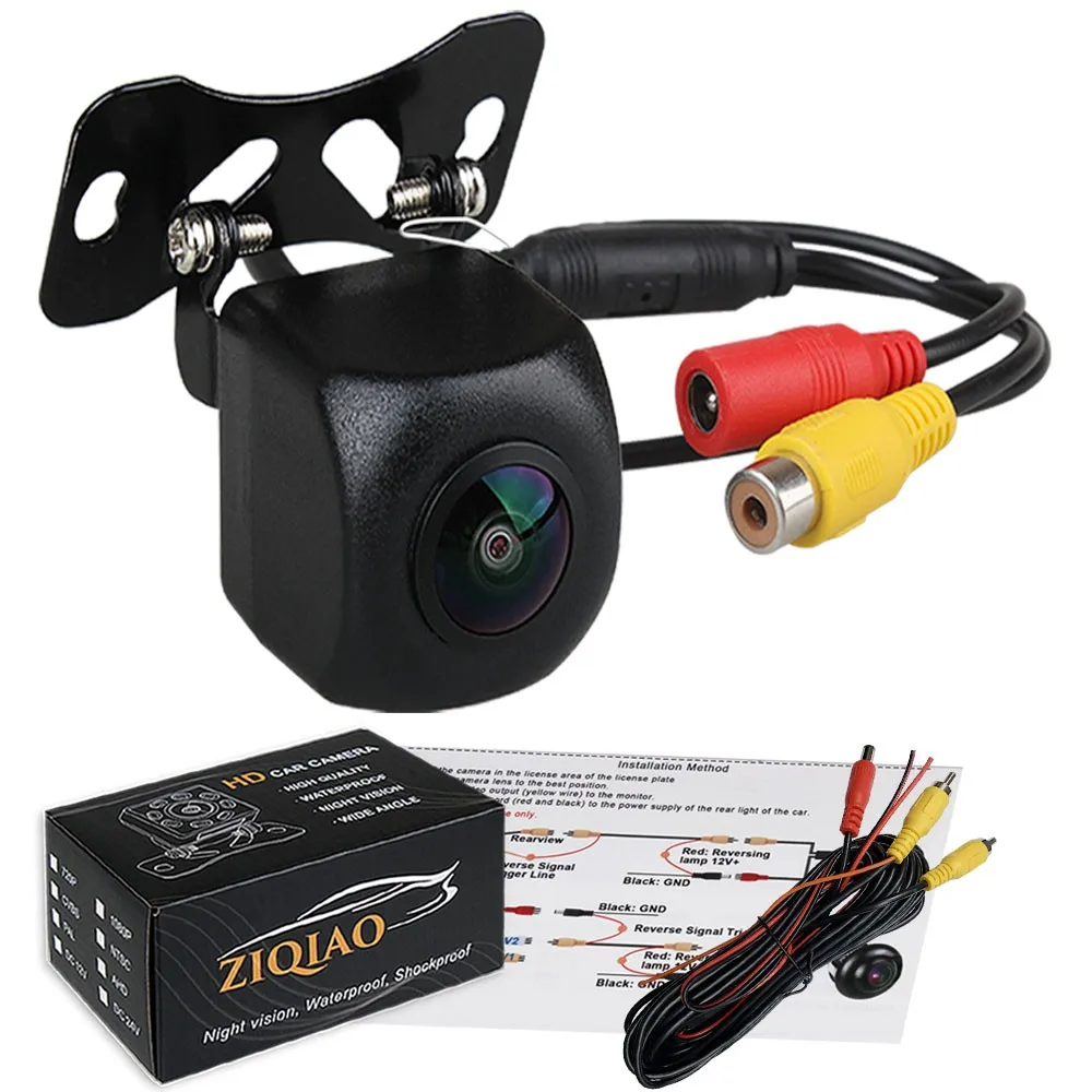 ZIQIAO AHD NTSC 어안렌즈 자동차 후방 카메라 액세서리 HS210 HS211