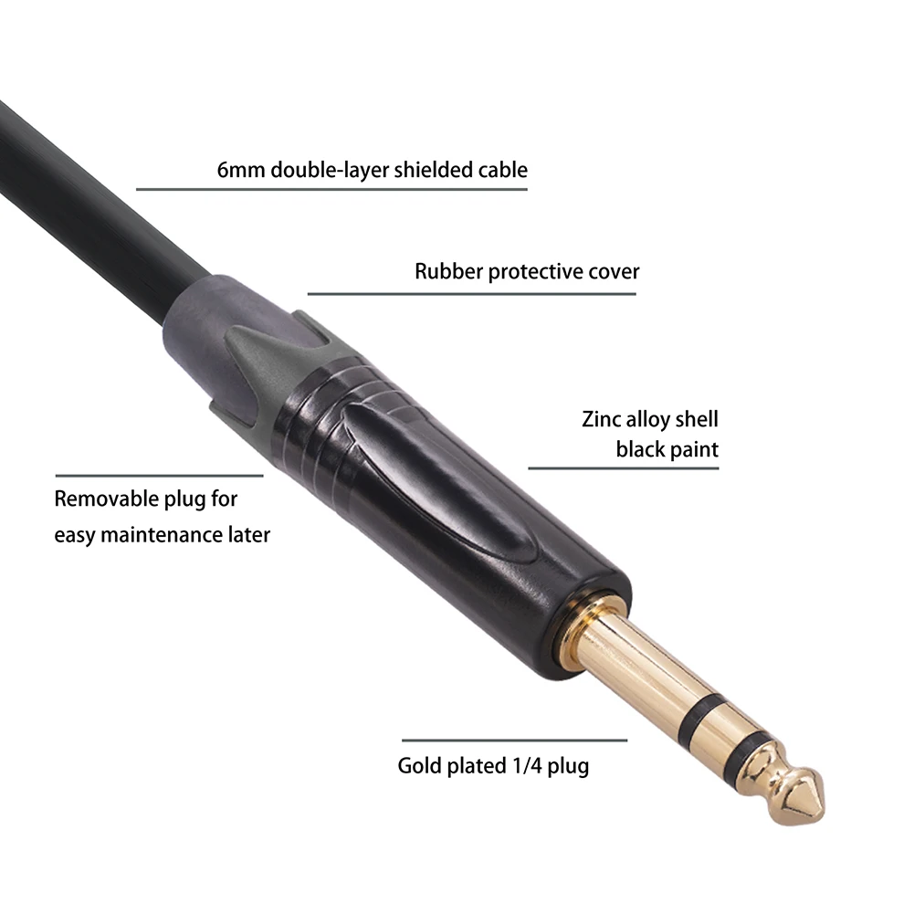 TRS-XLR   ̺, TRS-XLR ġ ̺, TRS-3  XLR 뷱 ̽ ̺, 6.35mm, 1/4 ġ