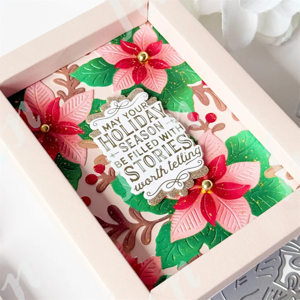 섀도우 박스 프레임 다이 금속 커팅 다이 수제 DIY 엠보싱 제작 스크랩북 용품 사진 앨범 공예 장식