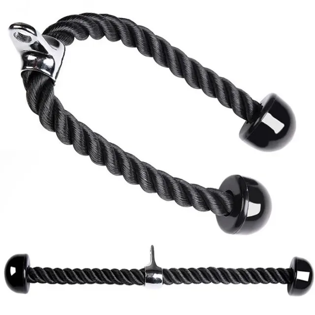 Tricep Rope Push Pull Down Cord For Bodybuilding Exercise Gym Workout for Home or Gym Use Fitness Exercise Body Equipment 2