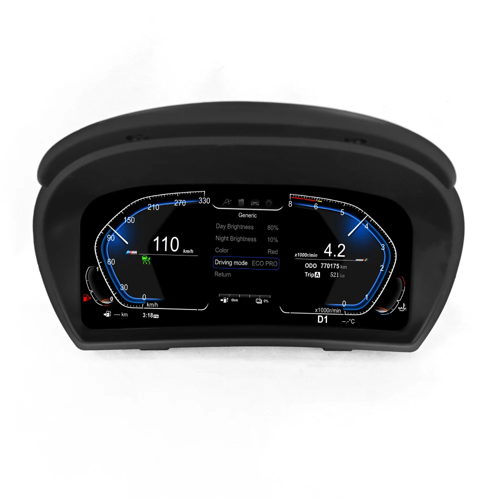 Panneau numérique Prada de 11 pouces pour Z4-E89 2009-2016 ans Auto LCD Paneel Snelheidsmeter VirtuelsCockpit Tyor
