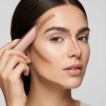 Cream Bronzer Stick and Contour Stick Bronzing Contouring Instant Highlights Dark Circles Face Contour Facial Foundation Makeup 3