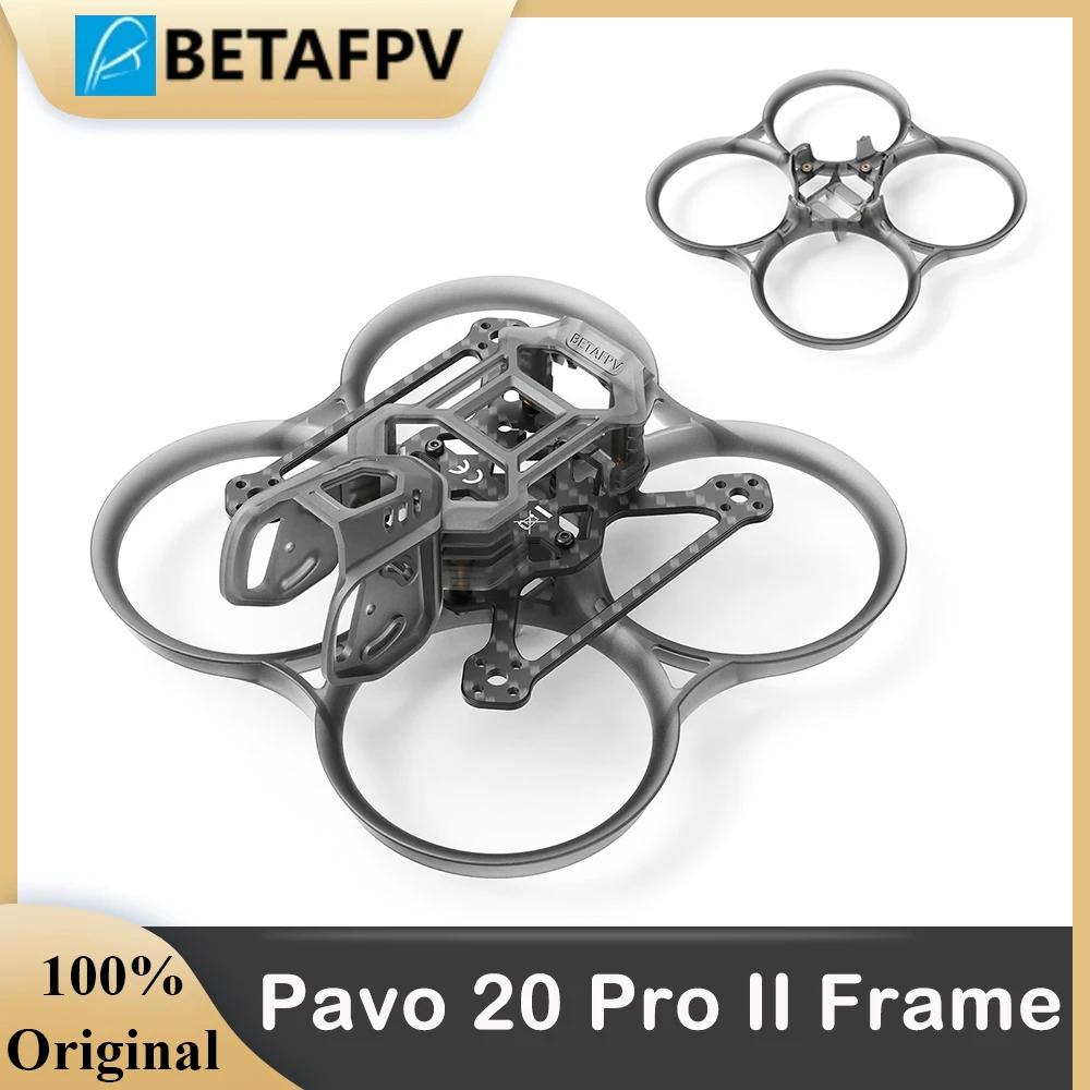 Whoop Duct & O4 Pro Frame pour Drone FPV Course - Lot Noir/Gris