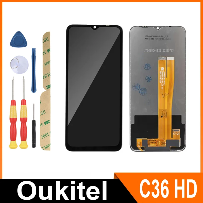 Écran LCD De Remplacement Pour Oukitel C36 - 6,56 Pouces - Kit Réparation Inclus - Qualité Originale
