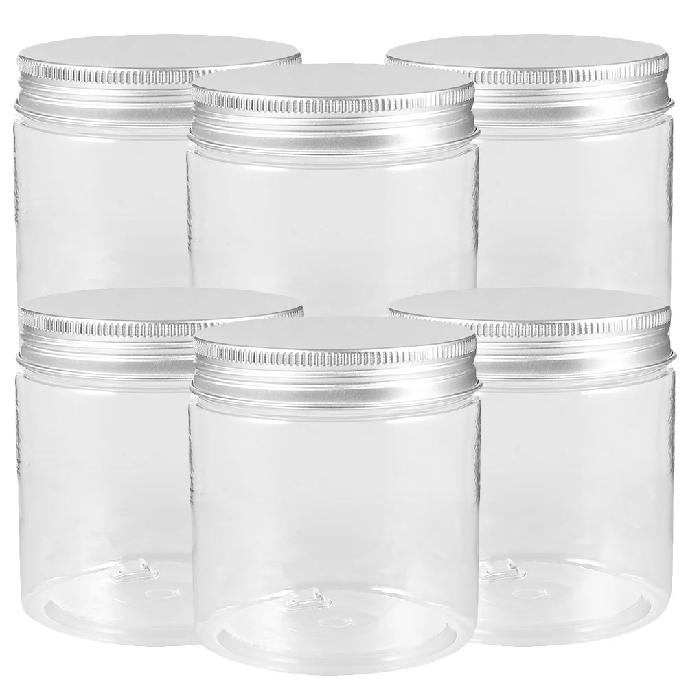 

Aluminum Lid Mason Jars Food Storage Glass Container Yogurt Canning Portable Lids Mini Baby Containers Travel Bottle Pot