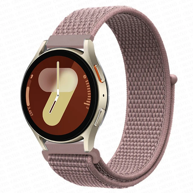 Versatile Nylon Loop Bracelet for Smartwatches - 22mm/20mm Band