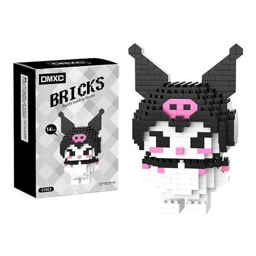 99 style SANRIO Hello Kitty Building Blocks Cartoon Figures Kuromi Bricks My Melody Children's Assembly Toys Cinnamoroll Gift - Image 72