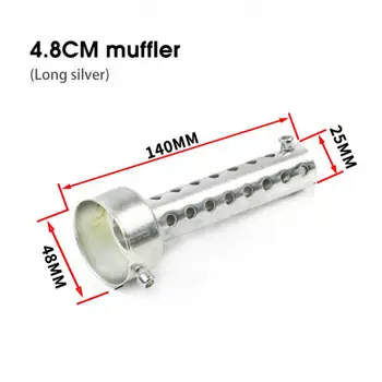 อุปกรณ์เก็บเสียงรถจักรยานยนต์35มม. 42มม. 45มม. 48มม. 60มม. dB ท่อไอเสียนักฆ่า 11