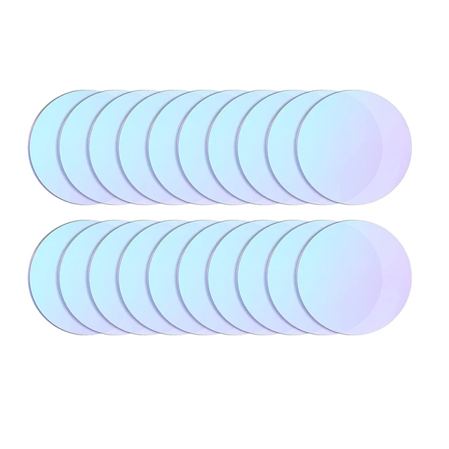 pastel acrylic discs 20mm 30mm 40mm