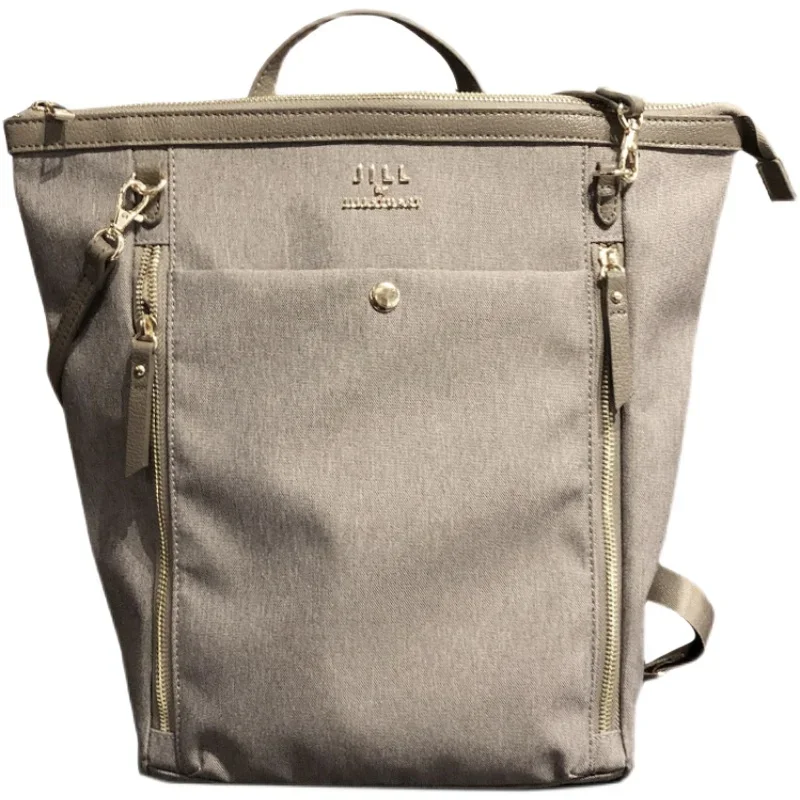Japanese Style Fashion High-End New Women's Backpacks Single Shoulder Dual-Use Bags Commuter Sweet Cute Solid Color Backpacks