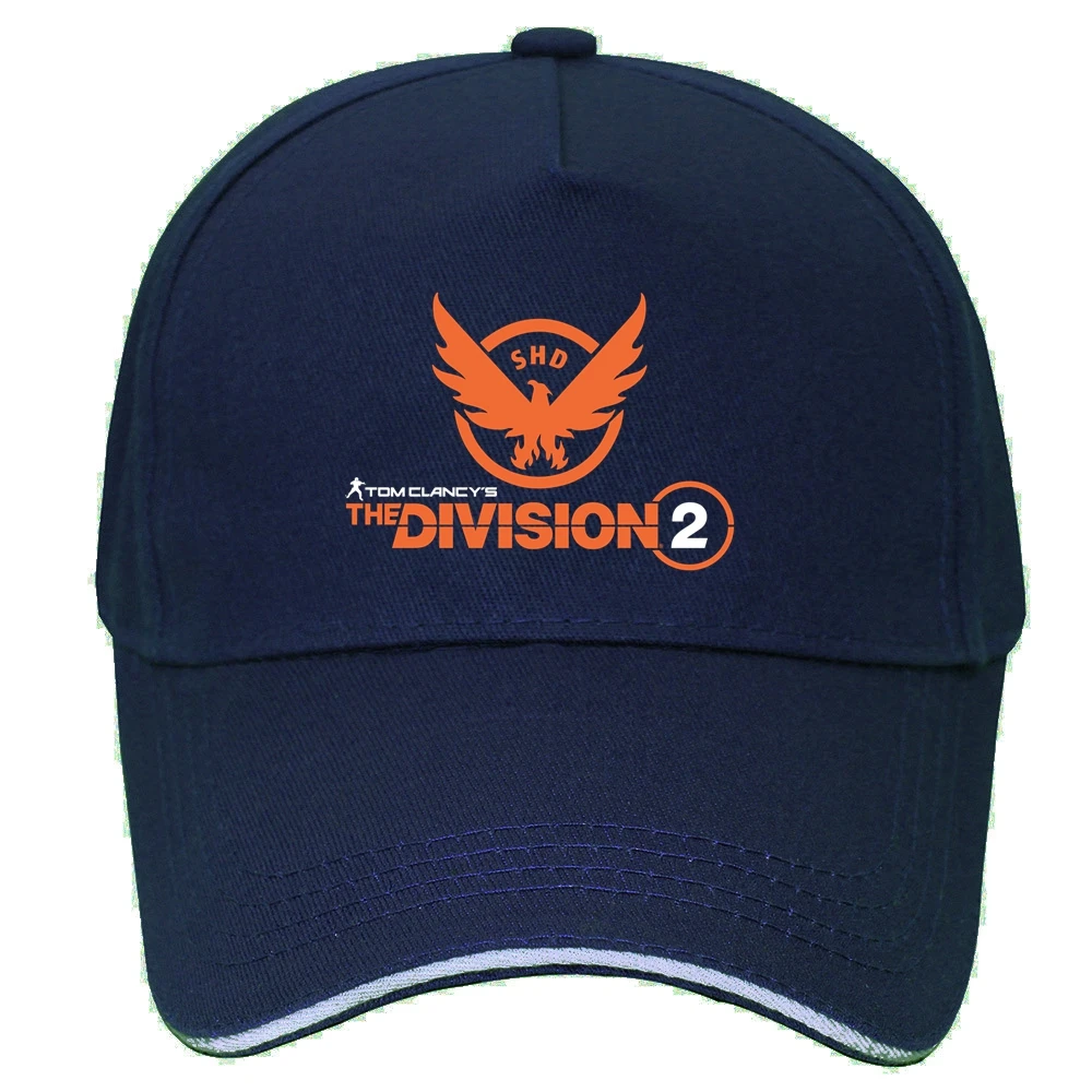 The Division 2 Tom Clancy'S Shd Ps4 Pc Games Sun Caps Maschio Hip Hop Men Game Hat Games Men Hip Hop Cap Hats