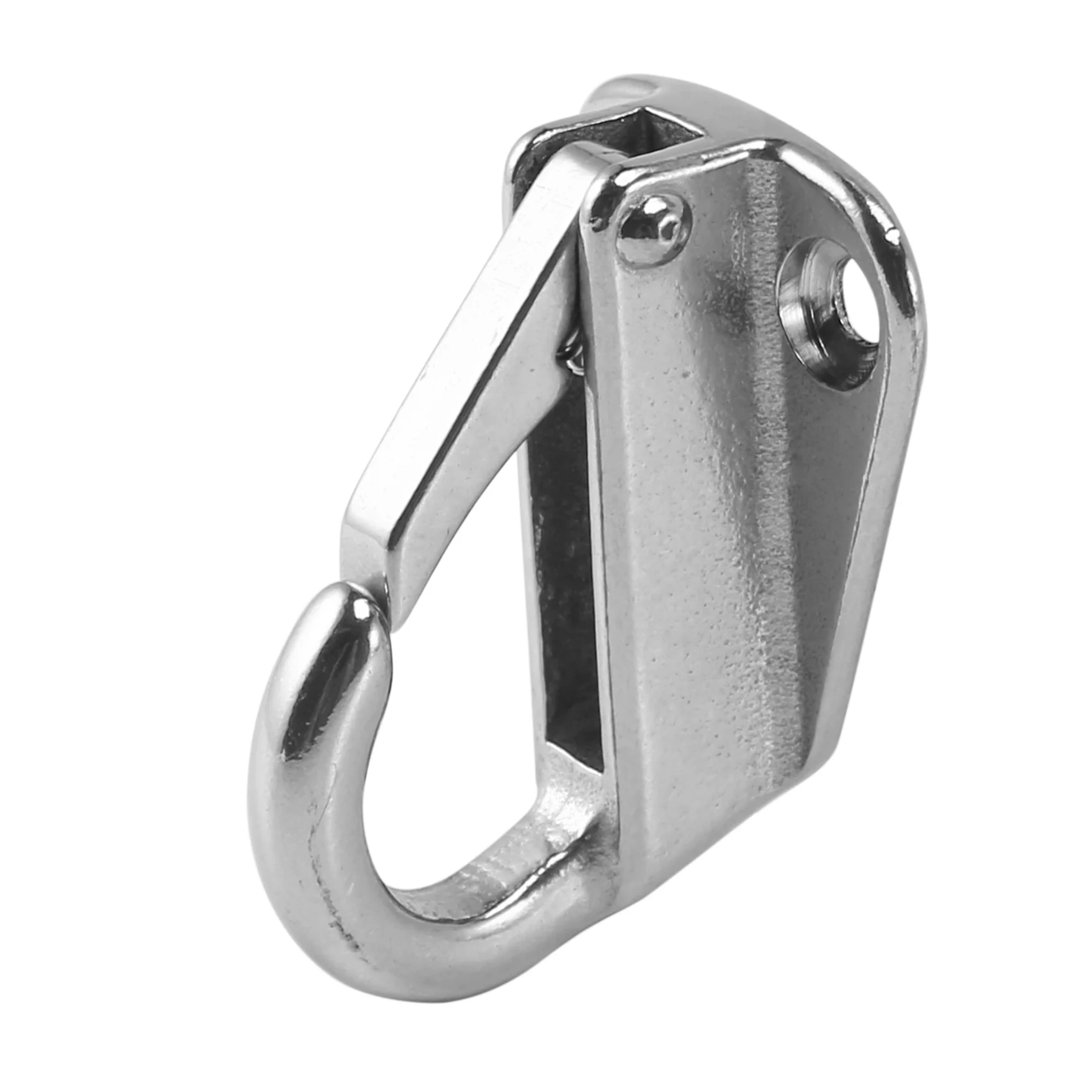 

Marine Boat Fender Hooks Stainless Steel Spring Snap Type Fender Fending Hook Hanger 1 Pcs