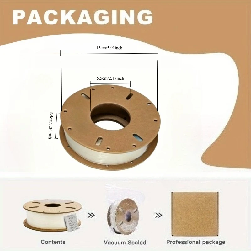 PLA 필라멘트 1.75mm, 특수 3D 프린팅 PLA 필라멘트 1.75mm ±0.03mm, 3D 프린터 및 3D 펜에 적합, 스풀당 250g