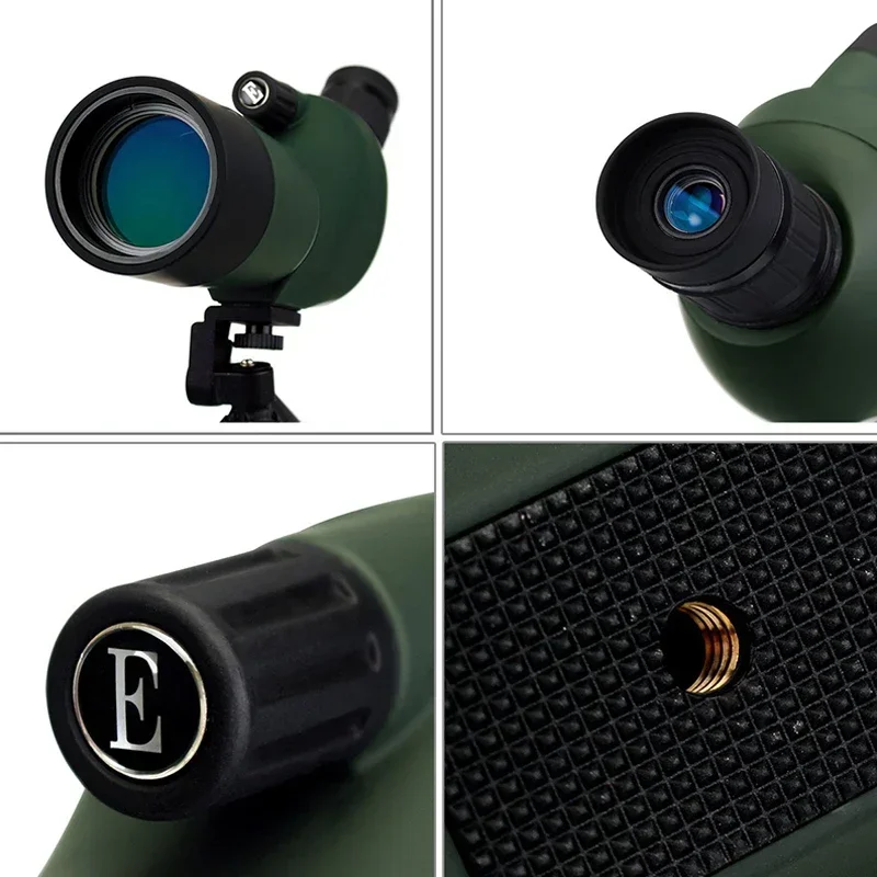 New Birdwatching Mirror Military Green Zoom High Magnification 25-75 Times 70mm Target Mirror + Tripod SV28 25-75x70mm