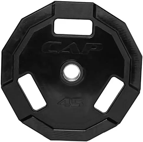 

Barbell 12-Sided Rubber Grip Weight Plates, | Multiple Sizes