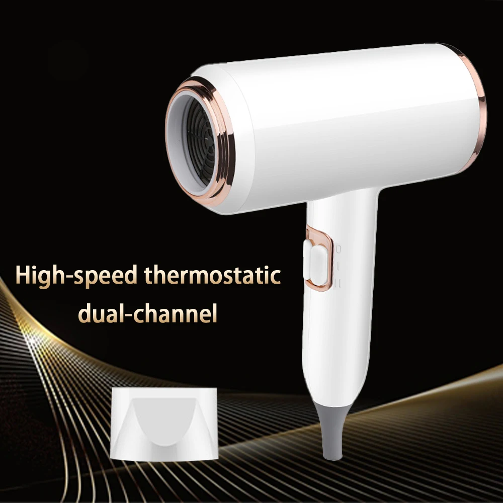 F33 T821 Professional Hair Dryer Hot Cold Wind Air Brush Hairdryer Negative Lonic Blow Dryer Strong PowerDryer Salon Tool 2400W 4