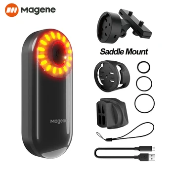 Magene Bike Radar Tail Light Headliight Bicycle Smart Rear Lighting Saddle Seatpost Ebike LED Cycling Taillight 1