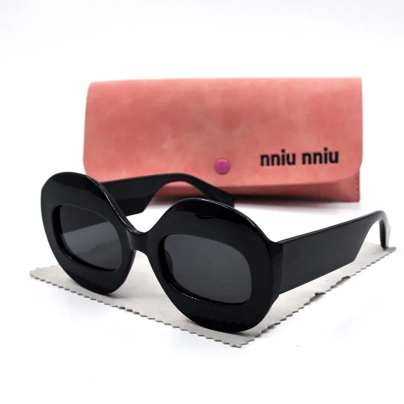 

Солнечные очки в круглой оправе женские, роскошные дизайнерские классические поляризационные солнцезащитные аксессуары в стиле ретро, лето