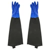 Long lasting Long Waterproof Rubber Gloves Pond Gloves Resistant Gloves for Dishwashing, Vehicle Cleaning G2AB 3