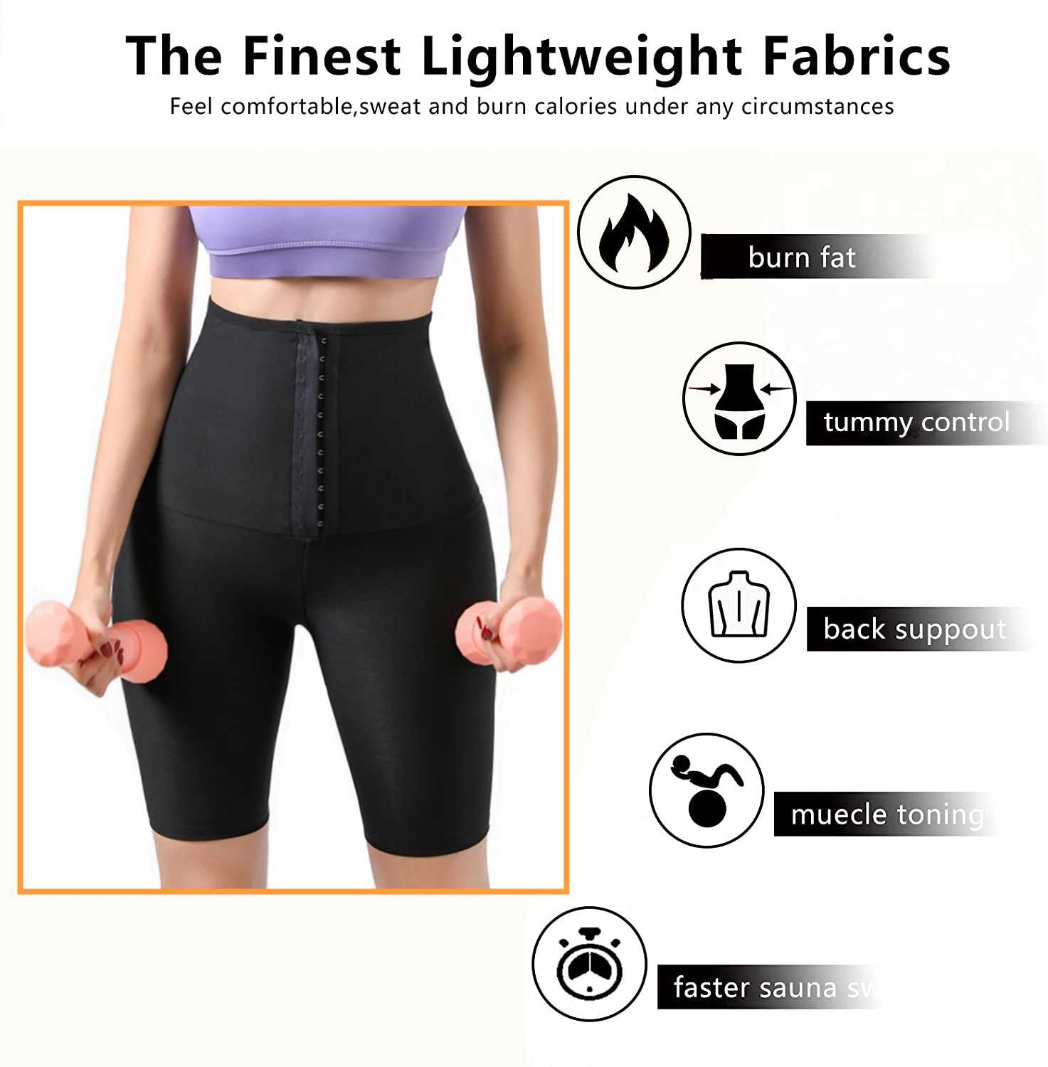Sauna Body Shaper Slimming Pants Hot 