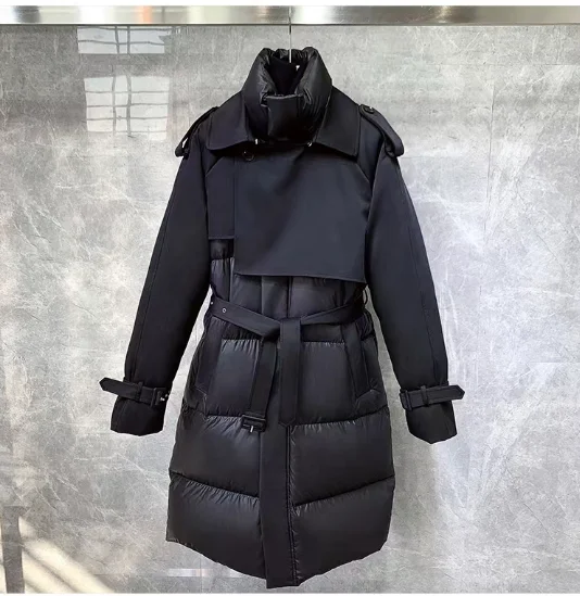 Fashion elegant patchwork down jacket No.18