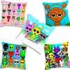 Horror Game Character Pillow Covers Sprunki Cartoon Pillow Case Sofa Decorative Home Single-sided Printing Sprunki Cushion Cover 1