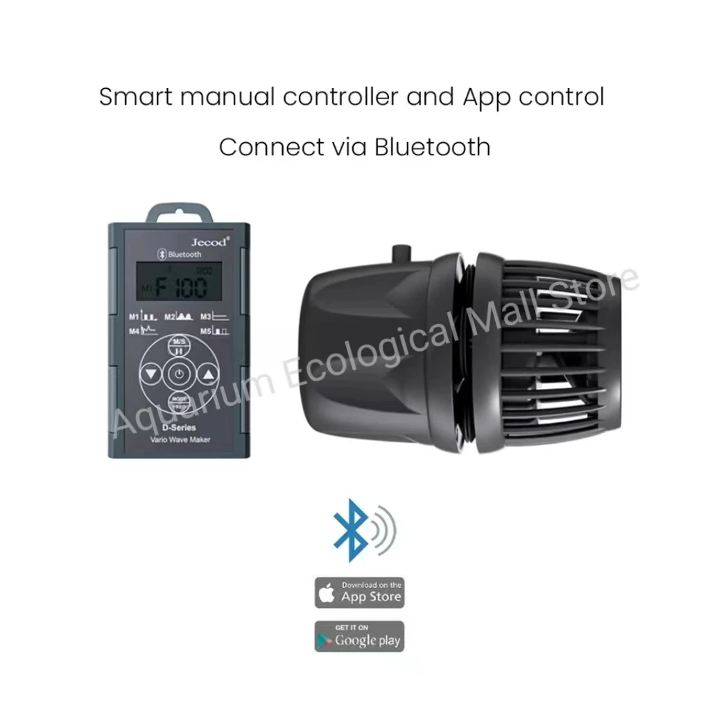 Aquarium Water Pump Fish Tank Pump Jebao Jecod New Smart WIFI Bluetooth App Control Cordless Freshwater Saltwater Fish Tank DMP-10/20/30/40