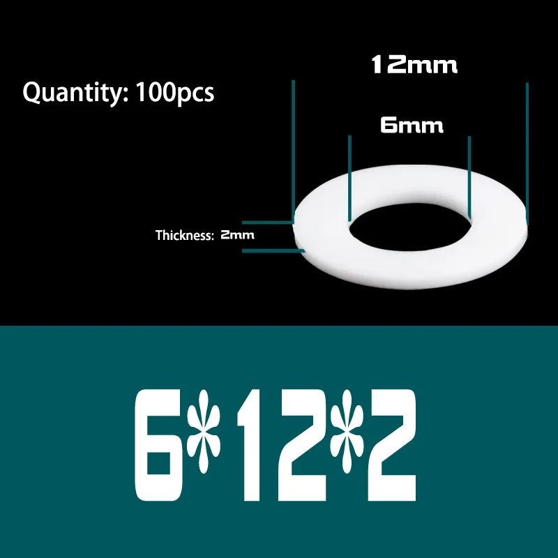Guarnizione O-ring di tenuta in gomma siliconica bianca da 10 pezzi Guarnizione O-ring di tenuta in gomma siliconica bianca da 10 pezzi