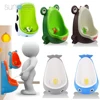 Baby Potty Toilet Cute Frog Whale Cow Boys Urinal Children Stand Vertical Pee Infant Toddler Toilet Training Urinal Wall-Mounted 1