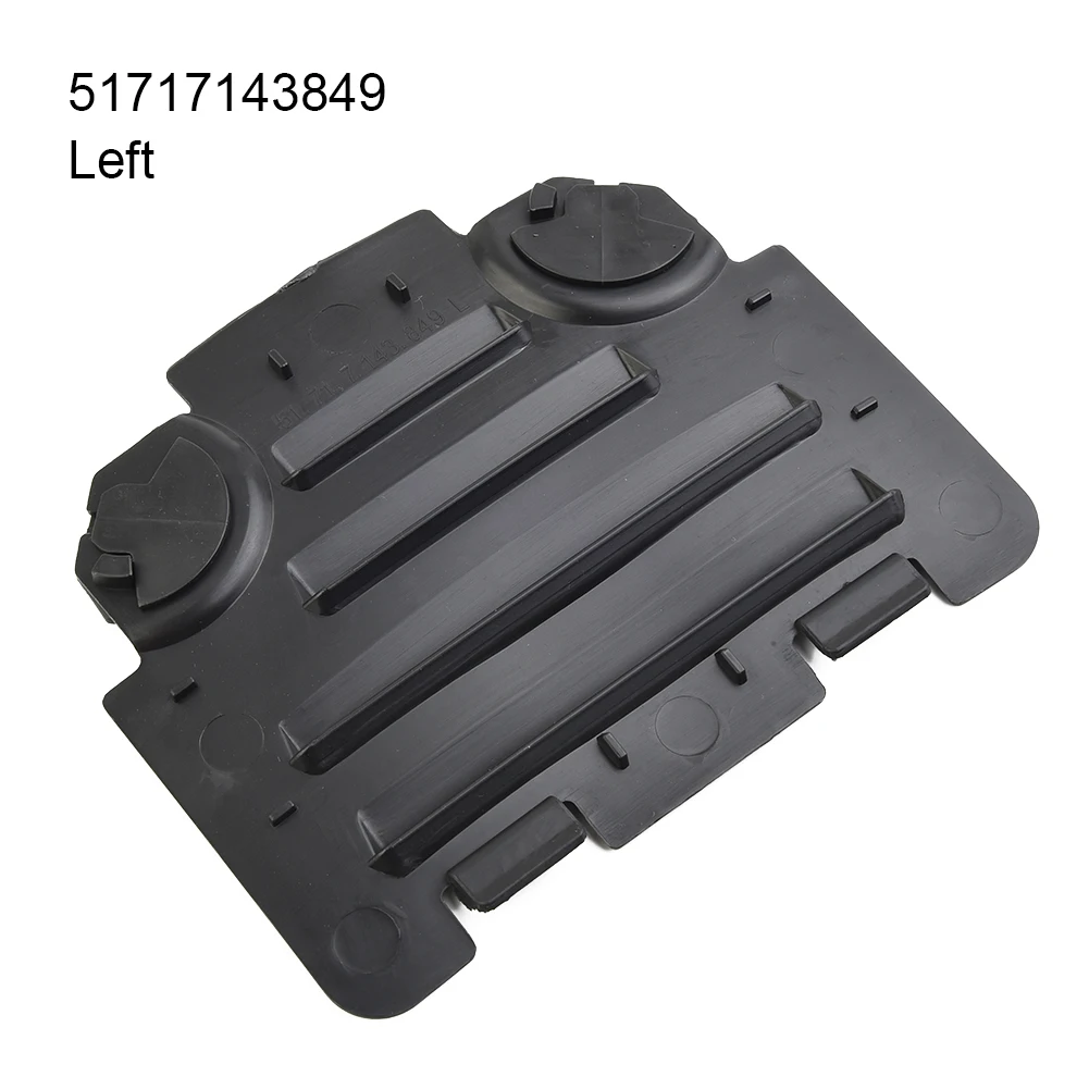 

For BMW 128I BASE CONVERTIBLE 2-DOOR 2008-2010 Fender Liner Cover 51717143849 Black Direct Replacement Plastic