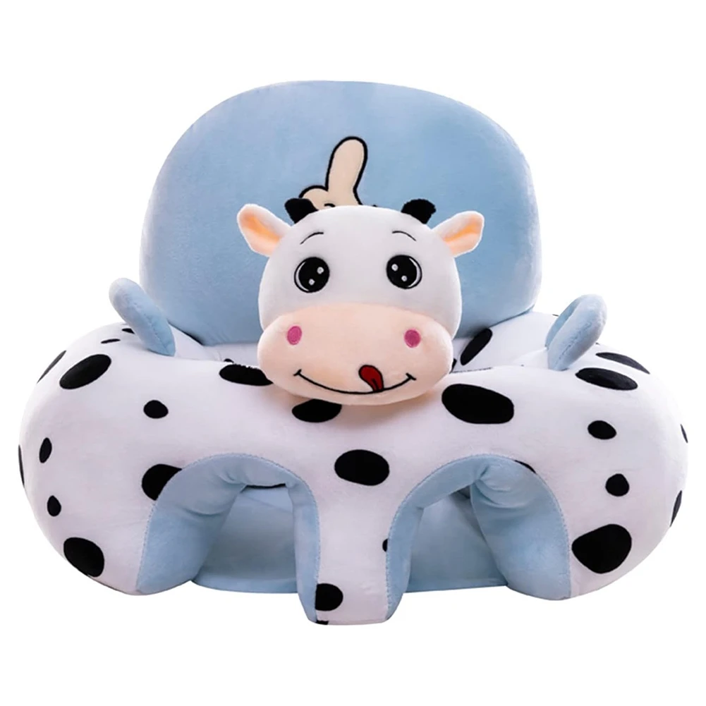 Sedia di Supporto per Bambini A36T, Morbida Sedia in Peluche a Forma di Animale Cartoon, Seduta per Imparare a Stare Seduti