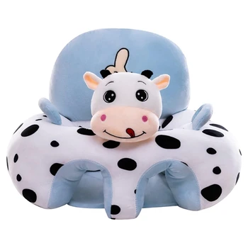 Sedia di Supporto per Bambini A36T, Morbida Sedia in Peluche a Forma di Animale Cartoon, Seduta per Imparare a Stare Seduti